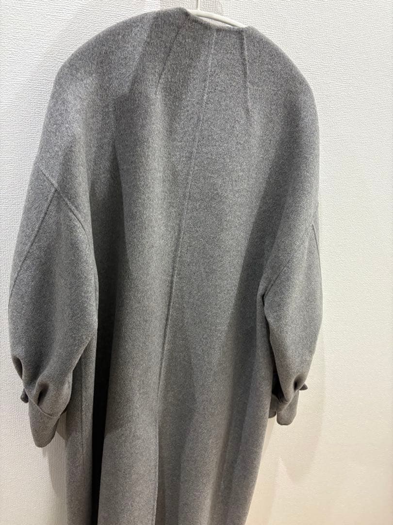 deresデレス long oval coat ウールカシミヤ ロング コート