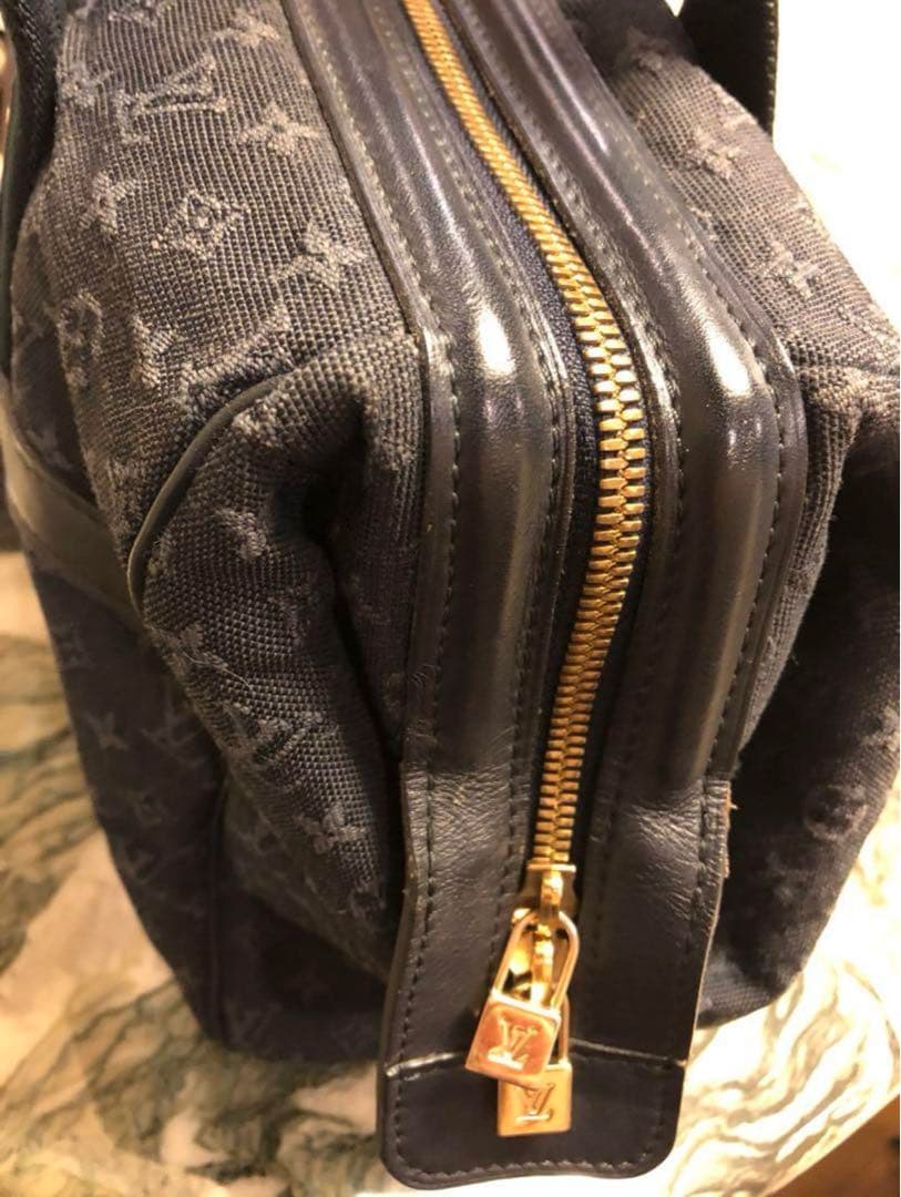 Louis Vuitton ボストンバッグ ネイビー