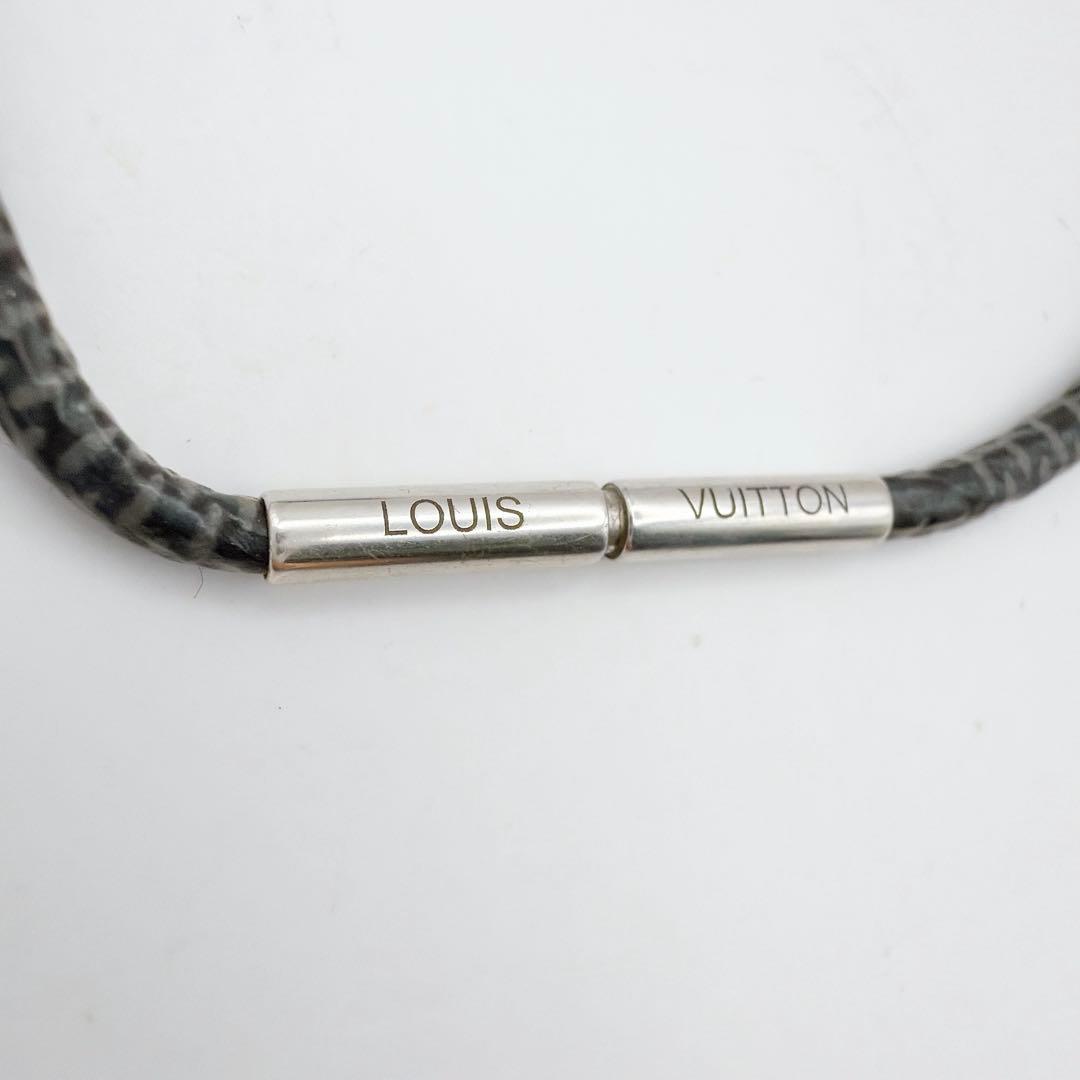 LOUIS VUITTON ヴィトン パンダンティフ ダミエ ネックレス