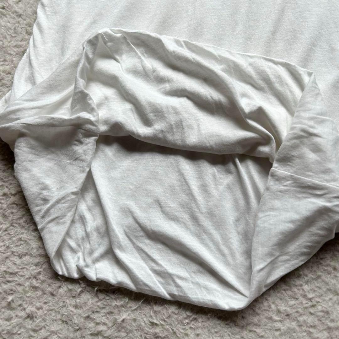 【美品】CHANEL Tシャツ 袖ココマーク シルク混 白 34 スポーツライン