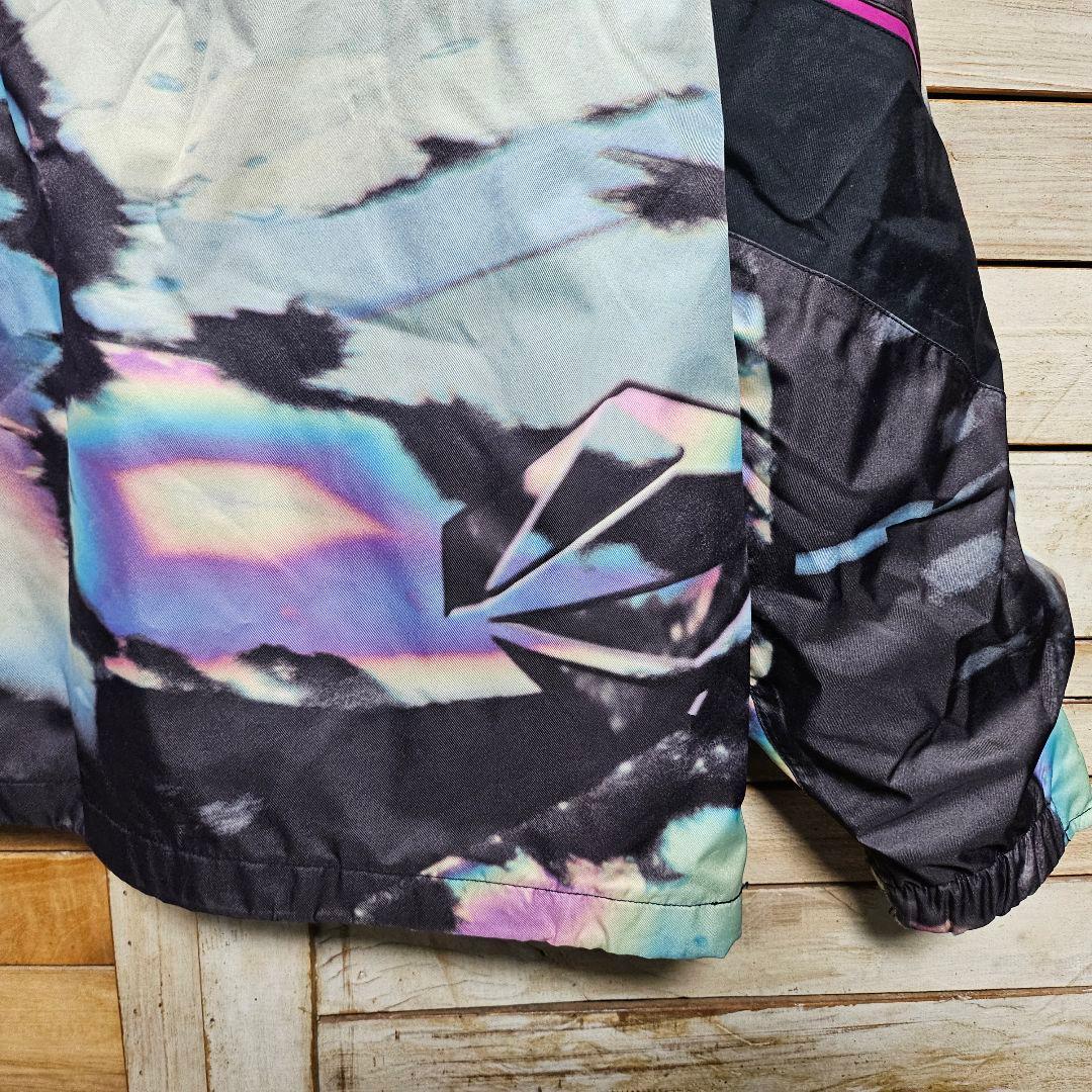 VOLCOM ボルコム スノーボード ウェア ジャケット マルチ柄 Mサイズ