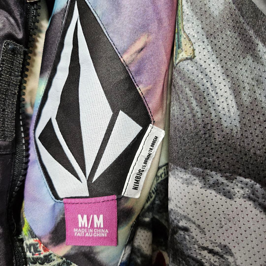 VOLCOM ボルコム スノーボード ウェア ジャケット マルチ柄 Mサイズ