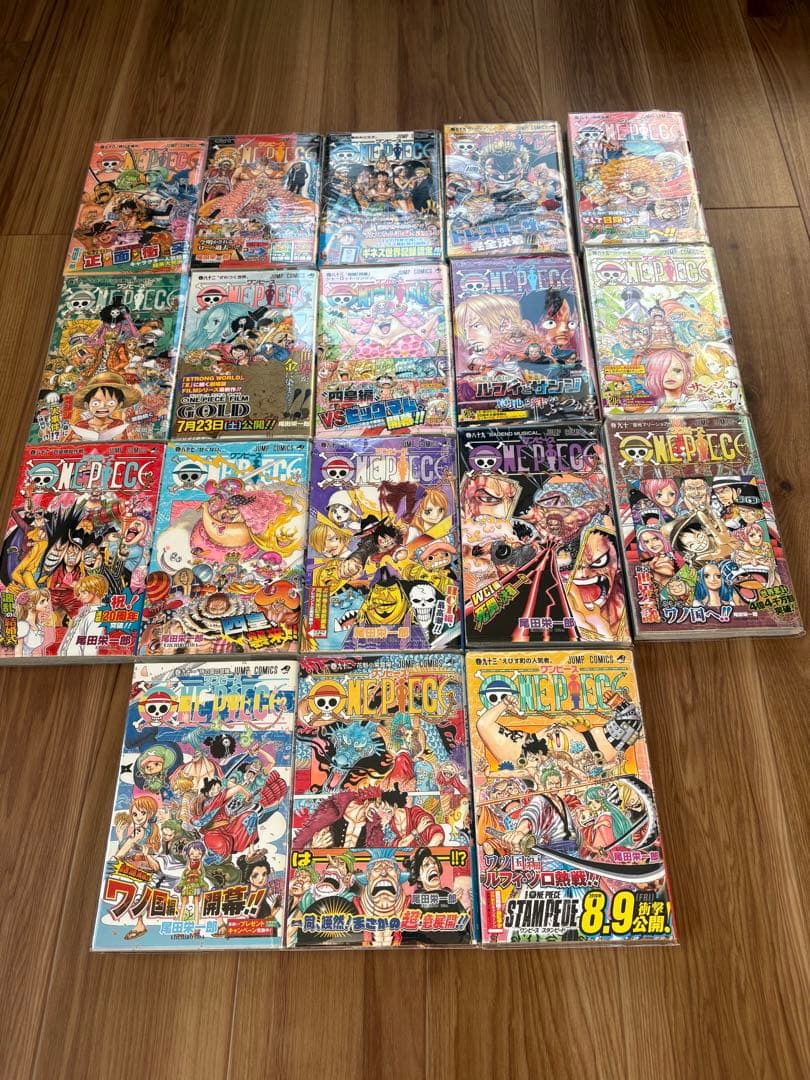 ワンピース　1巻〜93巻セット　おまけ有り　ONE PIECE