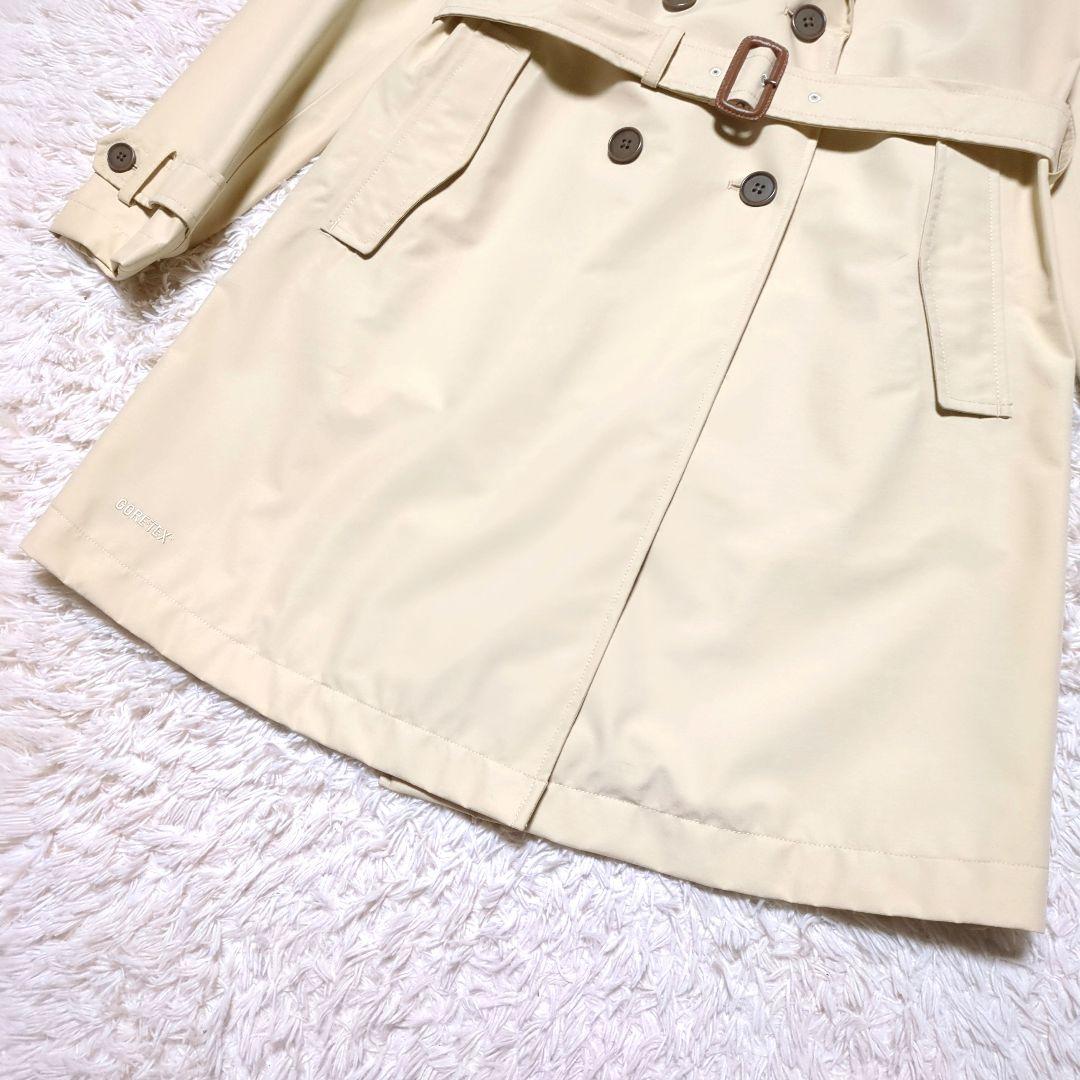 美品！AIGLE　ゴアテックス2wayトレンチコート　M　ベージュ　防水