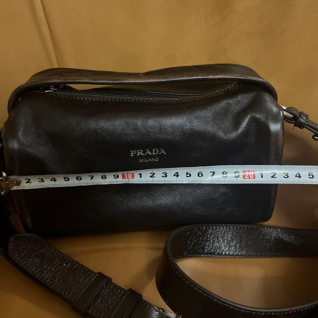 PRADA ナッパレザーショルダーバッグ
