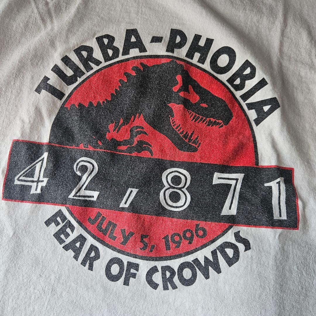 90s ジュラシックパーク Tシャツ ヴィンテージ 恐竜 映画 ムービー