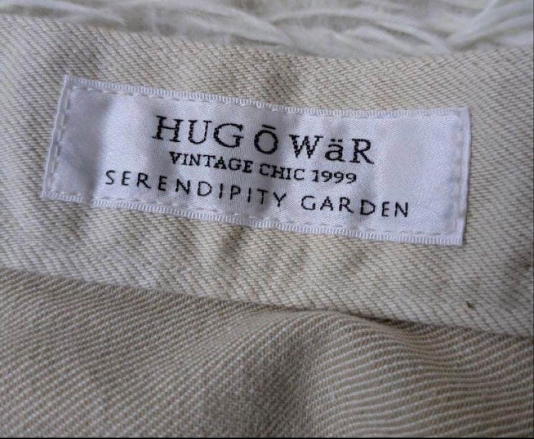 新品タグ付　HUG O WaR ハグオーワー　バルーンデニムパンツ　サイズL