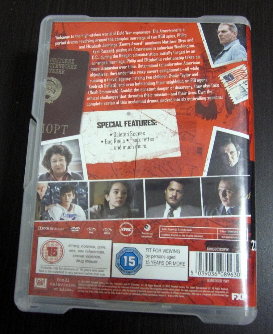 ジ・アメリカンズ 極秘潜入スパイ 全シーズン1-6 コンプリートDVD-BOX