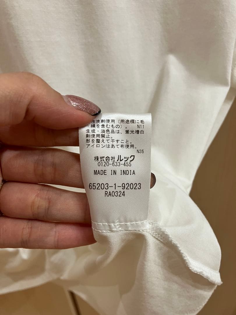 【新品タグ付き】alice+olivia ガールワッペン付き半袖Tシャツ
