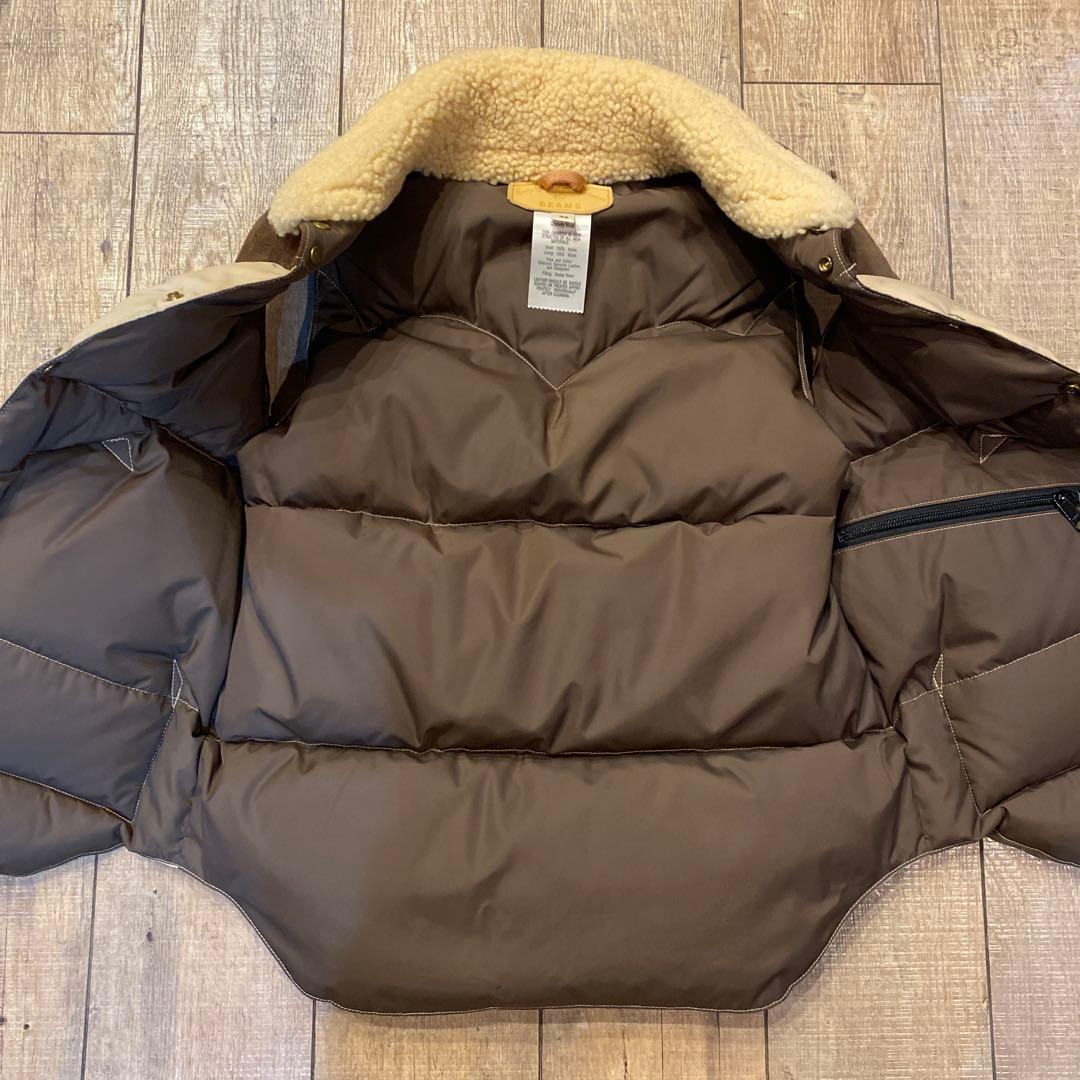 Rocky Mountain Featherbed Co×ビームス　ダウンベスト