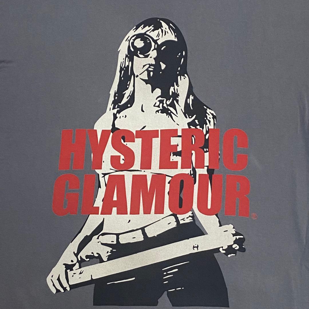 ヒステリックグラマー LIGHT MY FIRE オーバーサイズTシャツ