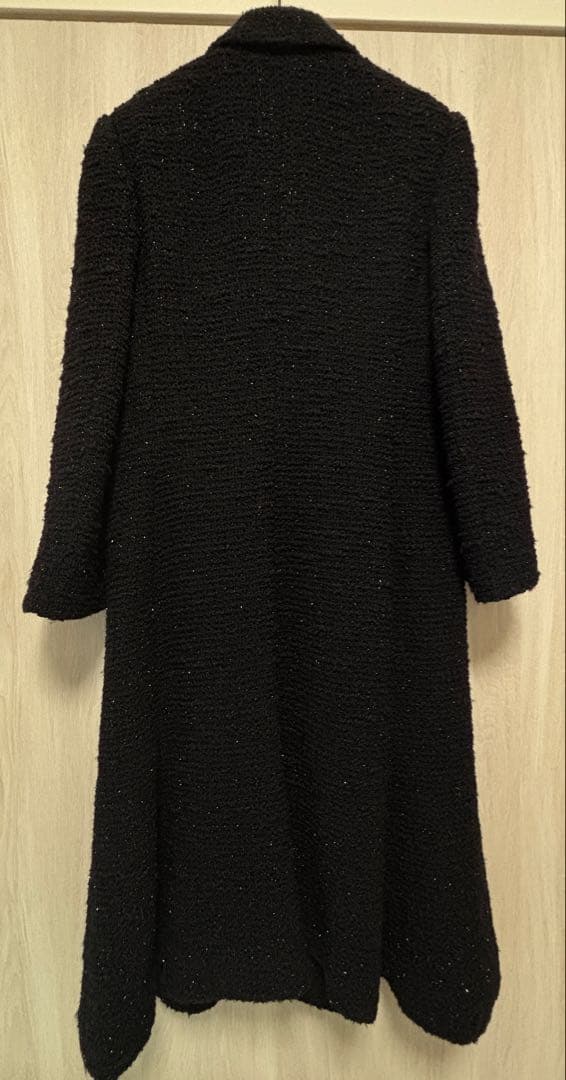 ARMANI COLLEZIONI 黒　コート　ロング　42