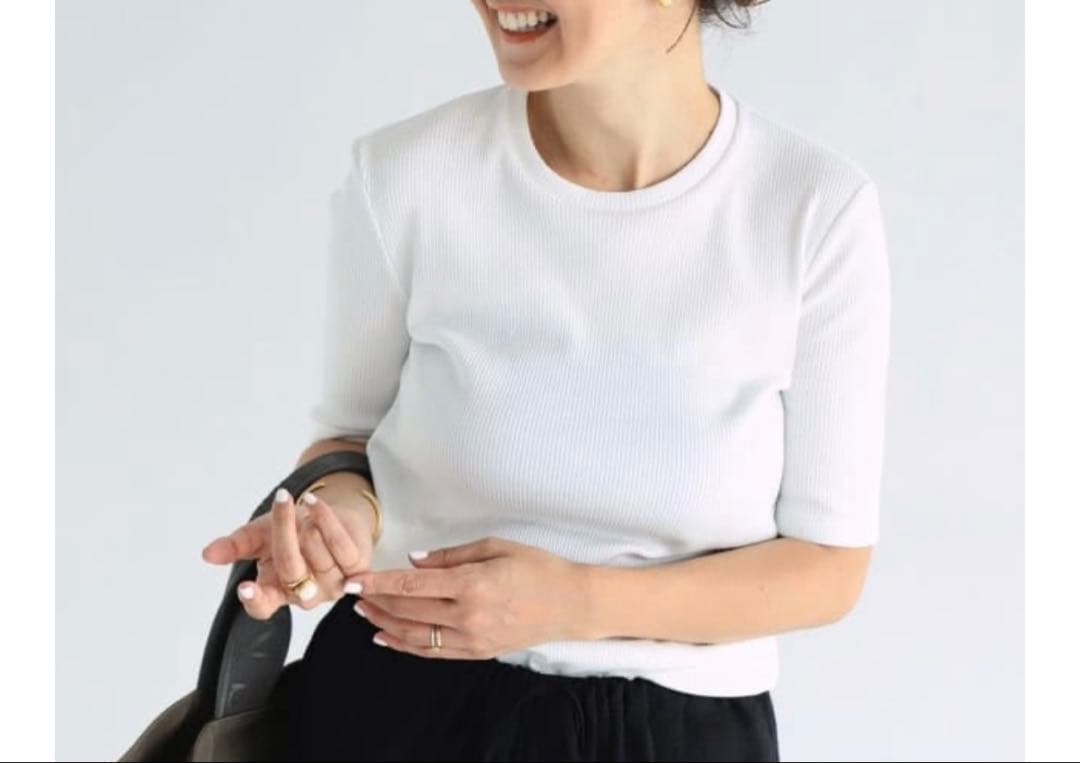 SLOANE 別注リブTシャツ サイズ1 ホワイト
