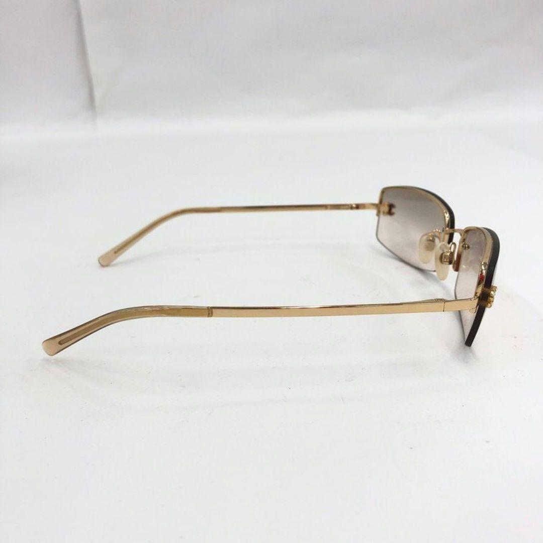 CHANELシャネル ハーフリムレスサングラス　4093-B　c.125/8Z