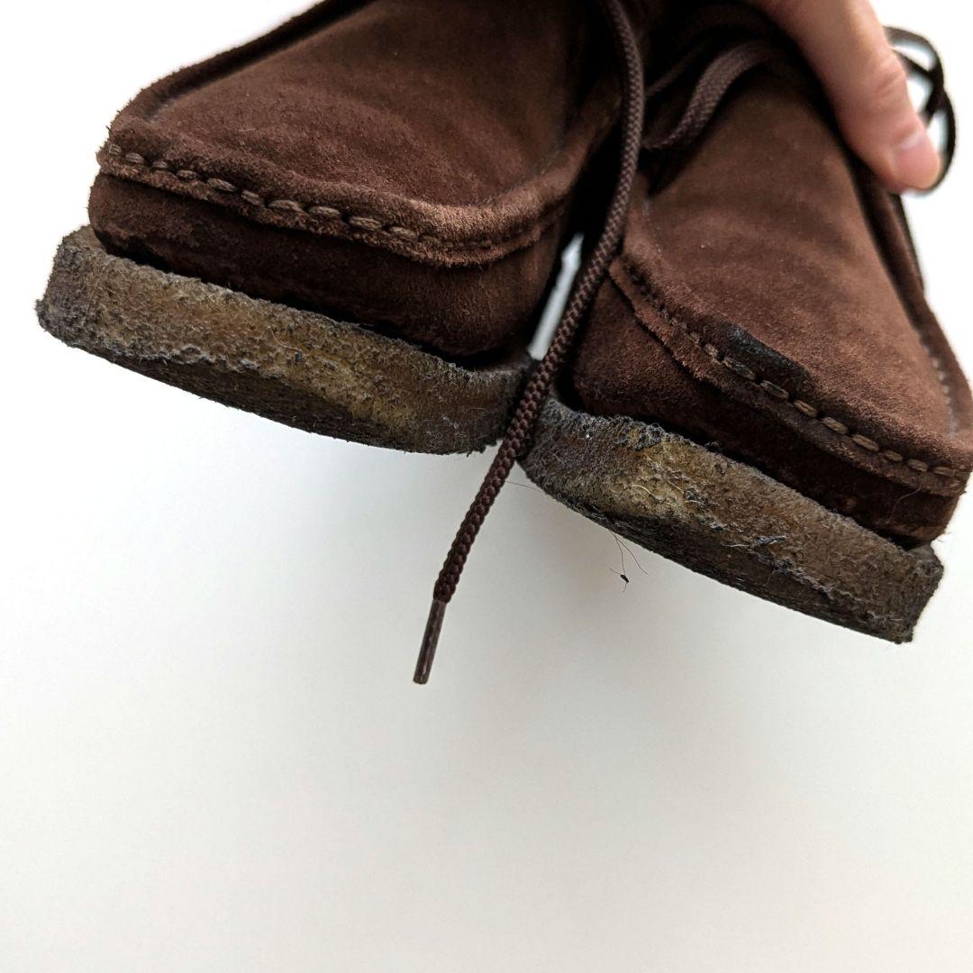 Padmore&Barnes P404 スエード UK6 ダークブラウン