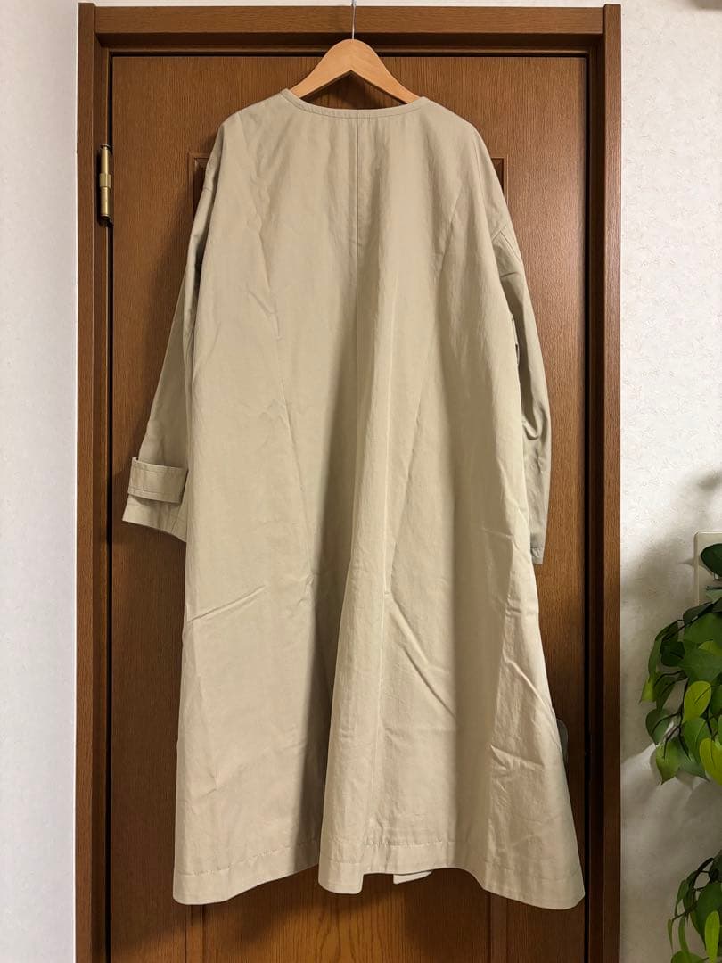 journal standard コットンナイロンギャバフレアコート