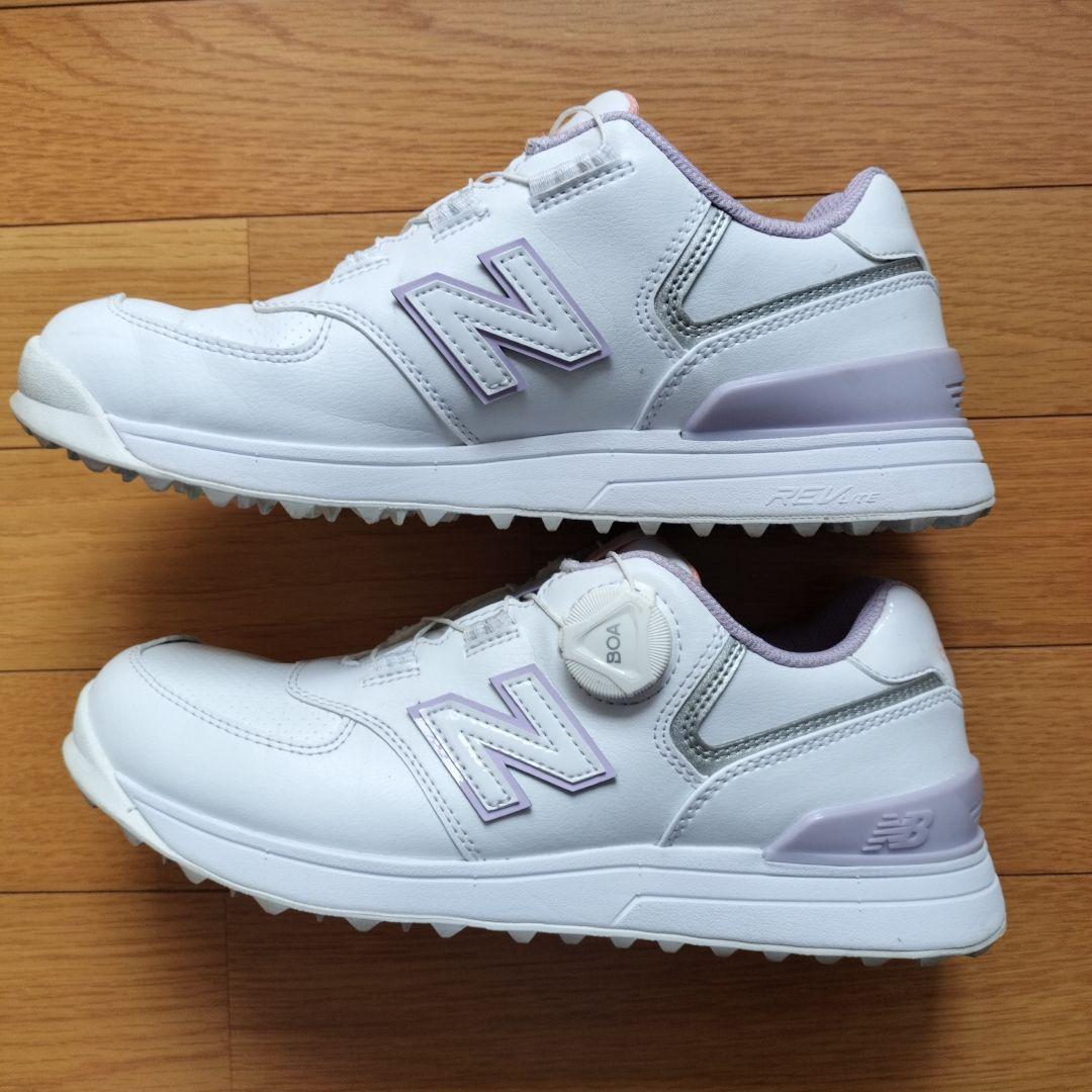 new balanceゴルフシューズ 24.5cm