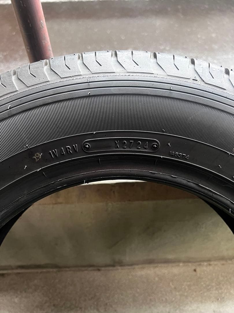 【新車外し：純正タイヤ】155/80R14 88/86N 4本 プロボックス