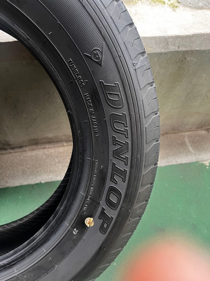【新車外し：純正タイヤ】155/80R14 88/86N 4本 プロボックス
