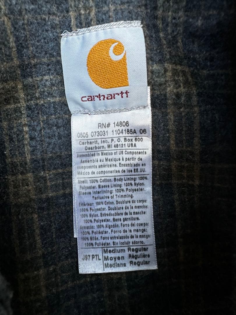 Carhartt デトロイトジャケット J97 PTL