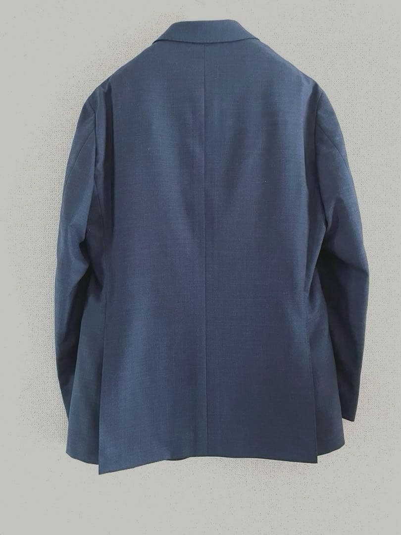 【極美品】LLサイズORIHICAストレッチネイビー スーツ⭐️4523⭐️