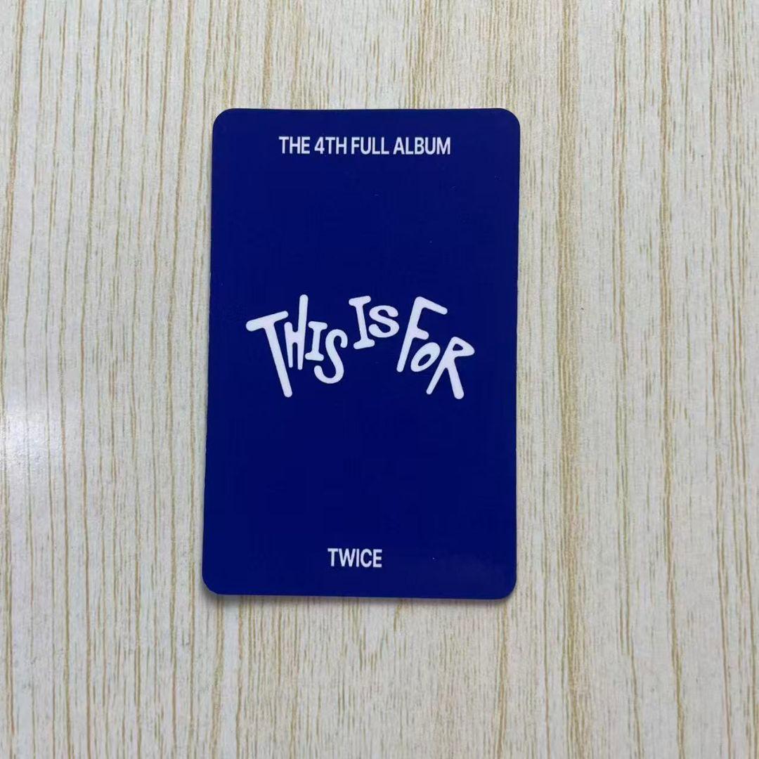トゥワイス TWICE THIS IS FOR サノク ジヒョ トレカ