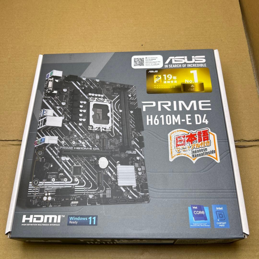 の*き様 ASUS マザーボード PRIME H610M-E D4