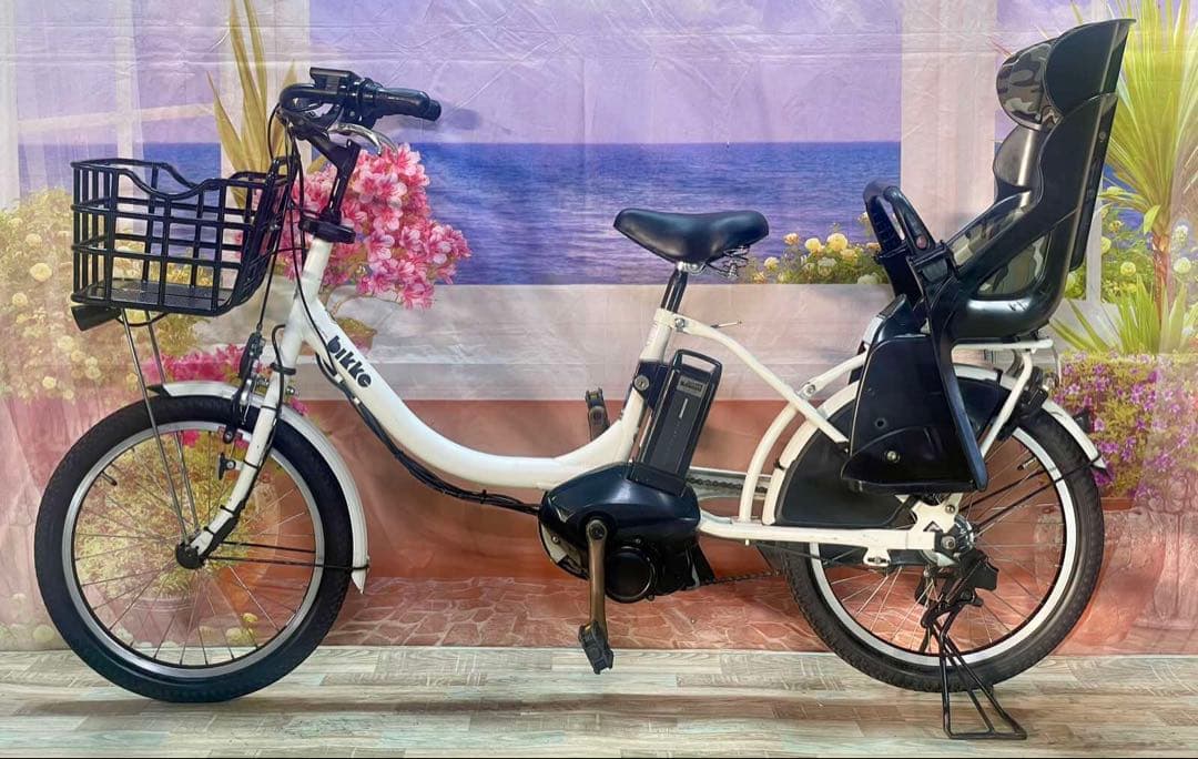 超特価BIKKE ビッケ12AH⭐️ブリヂストン子供乗せ電動アシスト自Y3275