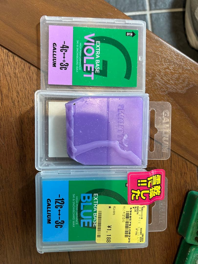 GALLIUM スノーボード ホットワックスセット