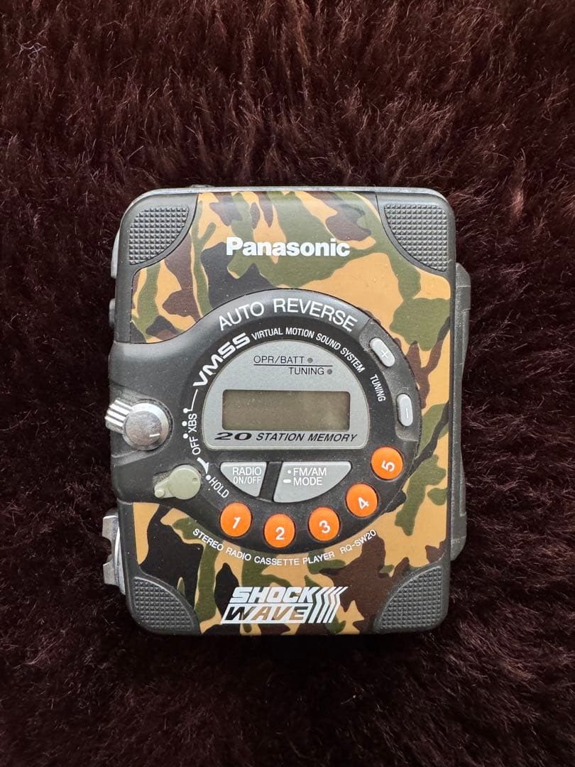 【ジャンク品】Panasonic SHOCK WAVE 迷彩柄