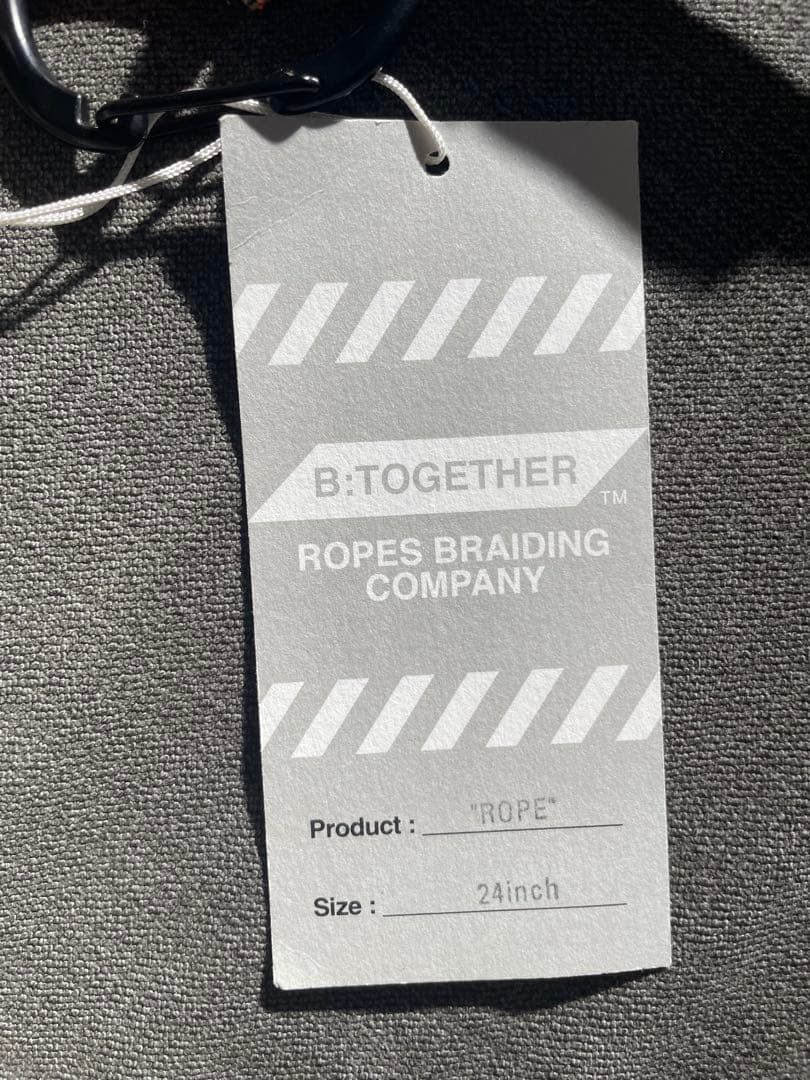 B:TOGETHER ROPE 24inch ウォレットチェーン　お値下げ可能