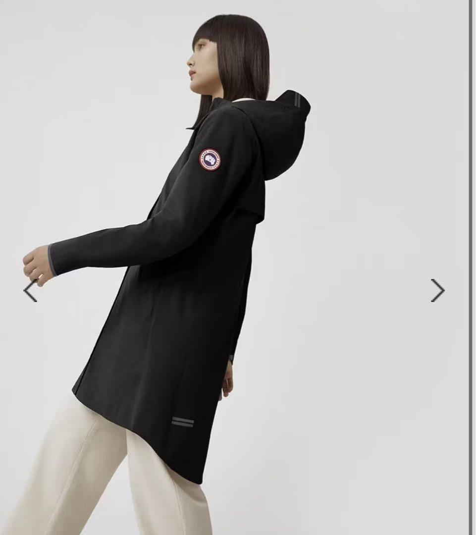 カナダグース SALIDA JACKET 紺 サリダ ジャケット レインコート
