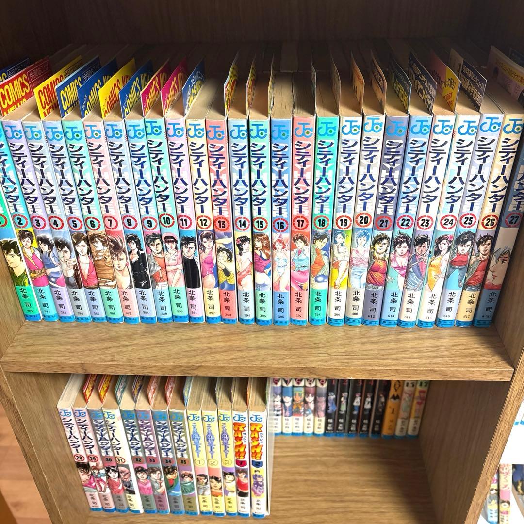 【初版】シティハンター、こもれ陽の下で、ラッシュ　3タイトルコミックニュース付き