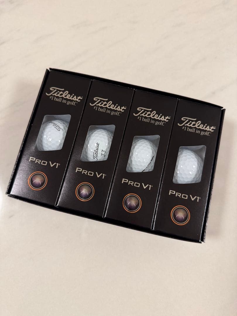 【最新】2025年モデルTitleist Pro V1 ゴルフボール
