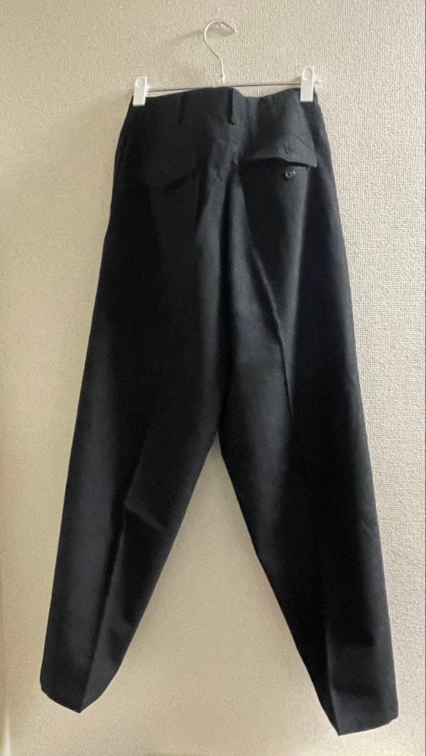 ys formen ウールパンツ ダークグレー