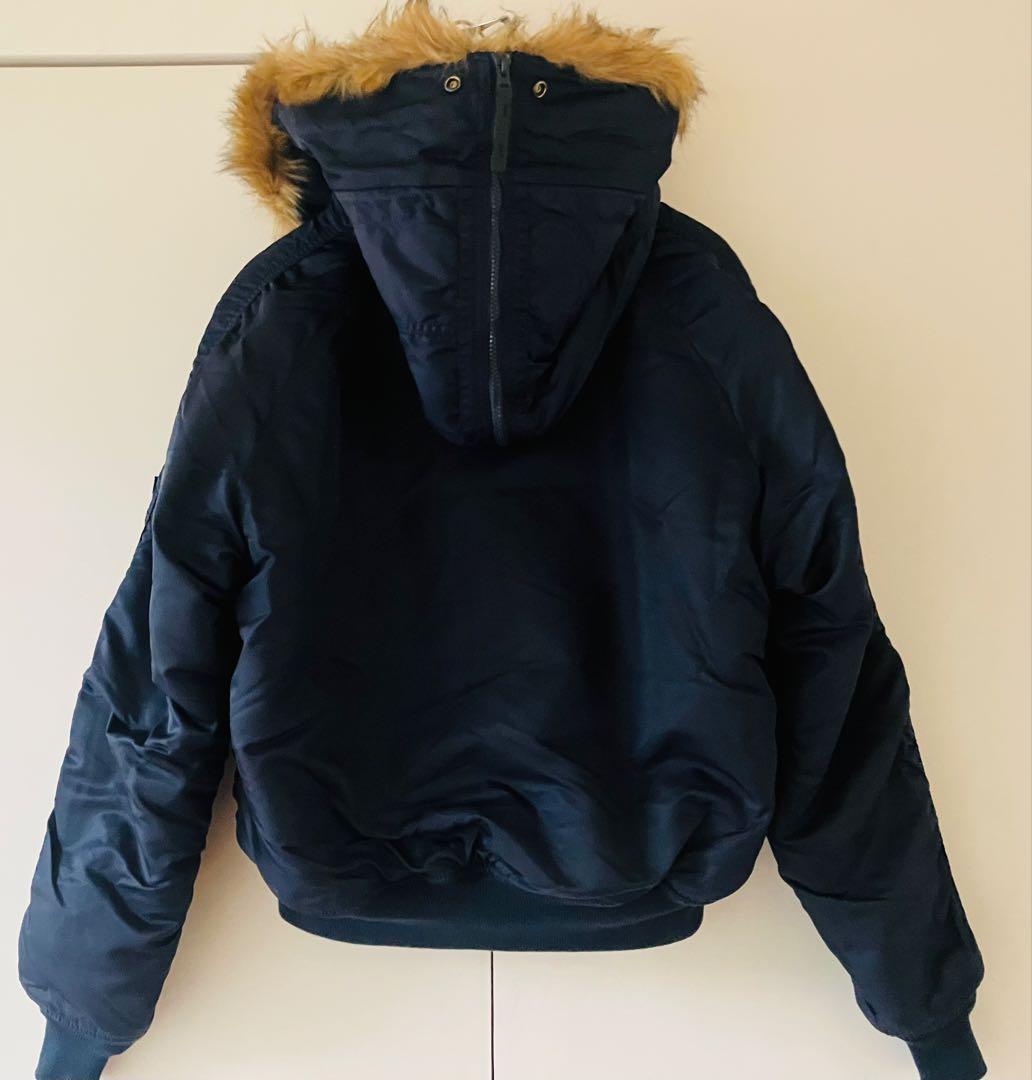 ALPHA INDUSTRIES N-2B navy s 美品