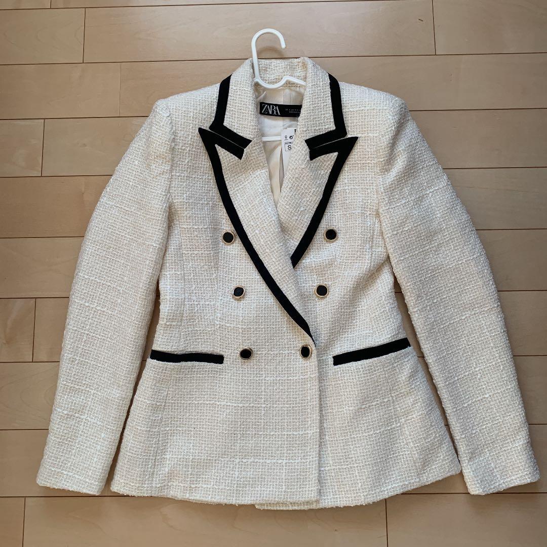 ZARA ツイードジャケット