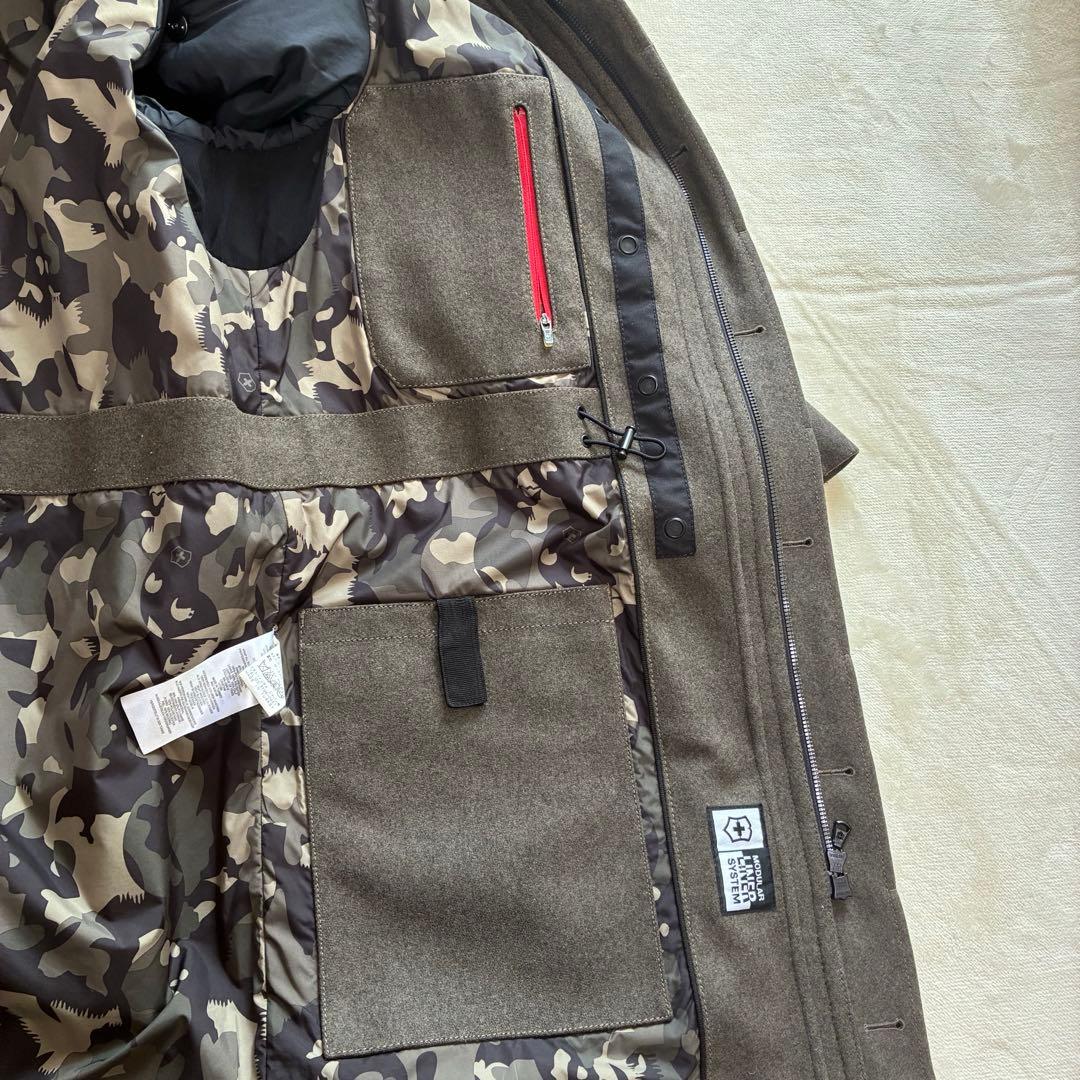 VICTORINOX（ビクトリノックス）フィールドコートモッズコート フード付き