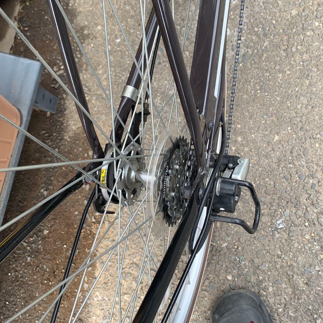 美品　■自転車　カジュリー27インチ 6段変速 オートライト アサヒ■