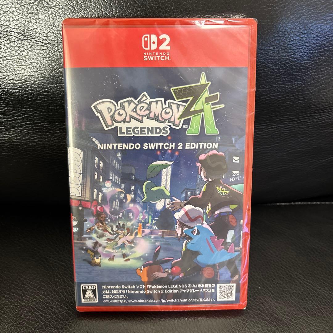 【新品未使用】ポケモンZAPokémon LEGENDS Z-A switch2