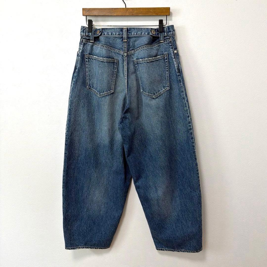 ジャーナルスタンダードラックス　13ozデニム　タックラウンドパンツ