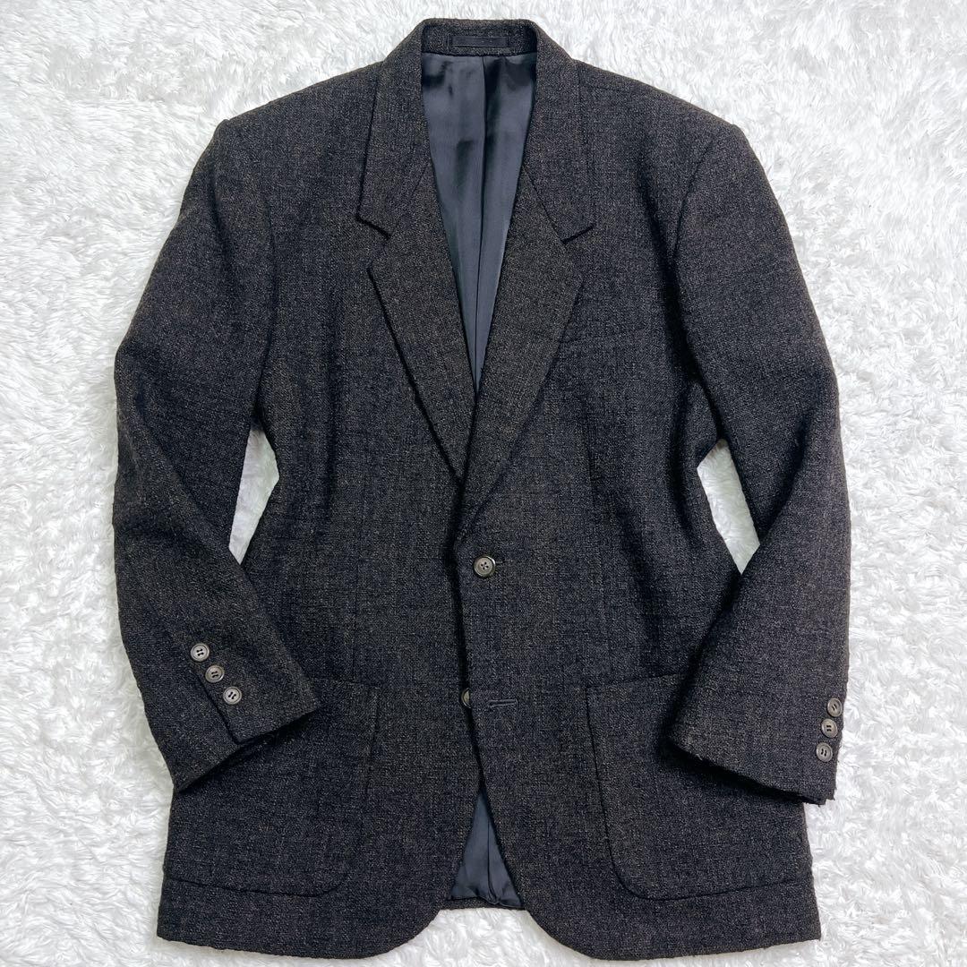 Y’s for men ウール100 ツイード調 テーラードジャケット 日本製