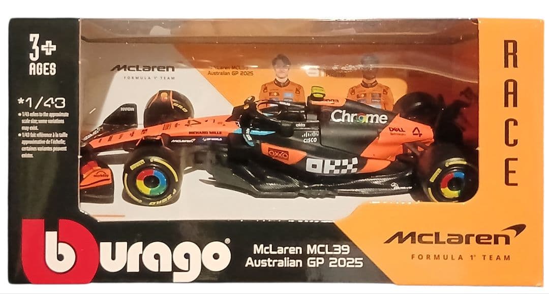 ブラーゴ 新品1/43 2025日本GP #1 #4 #16 3台セット