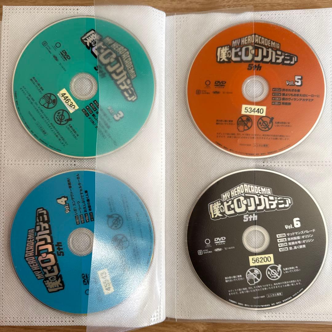 ヒロアカDVD 1期〜6期　劇場版2作