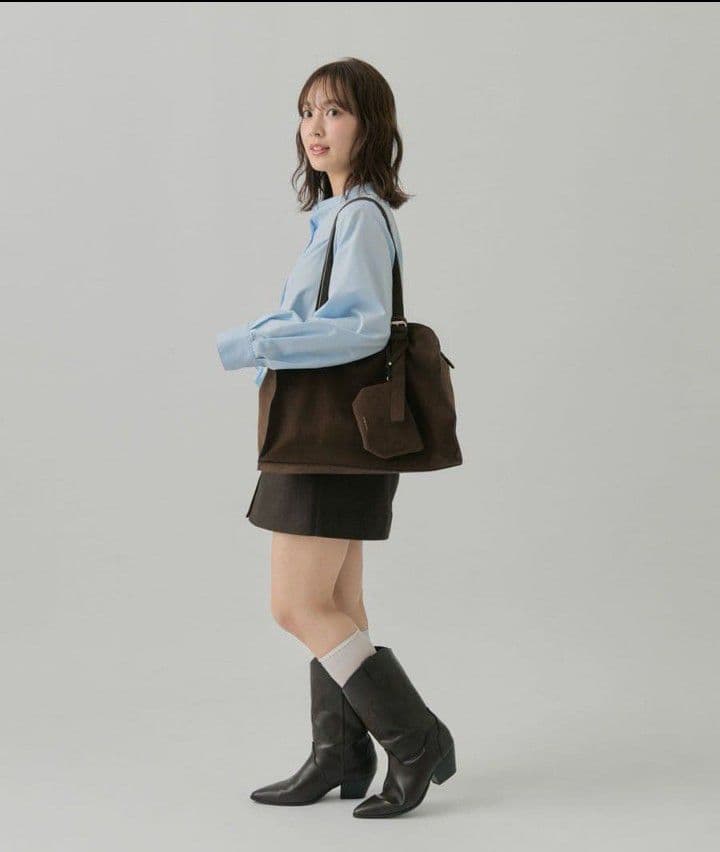 新品mystic ステッチラインボストンバッグ