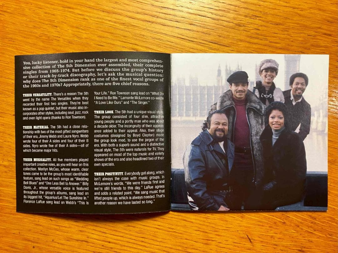 洋楽 5TH DIMENSION THE COMPLETE SINGLES 66-75
