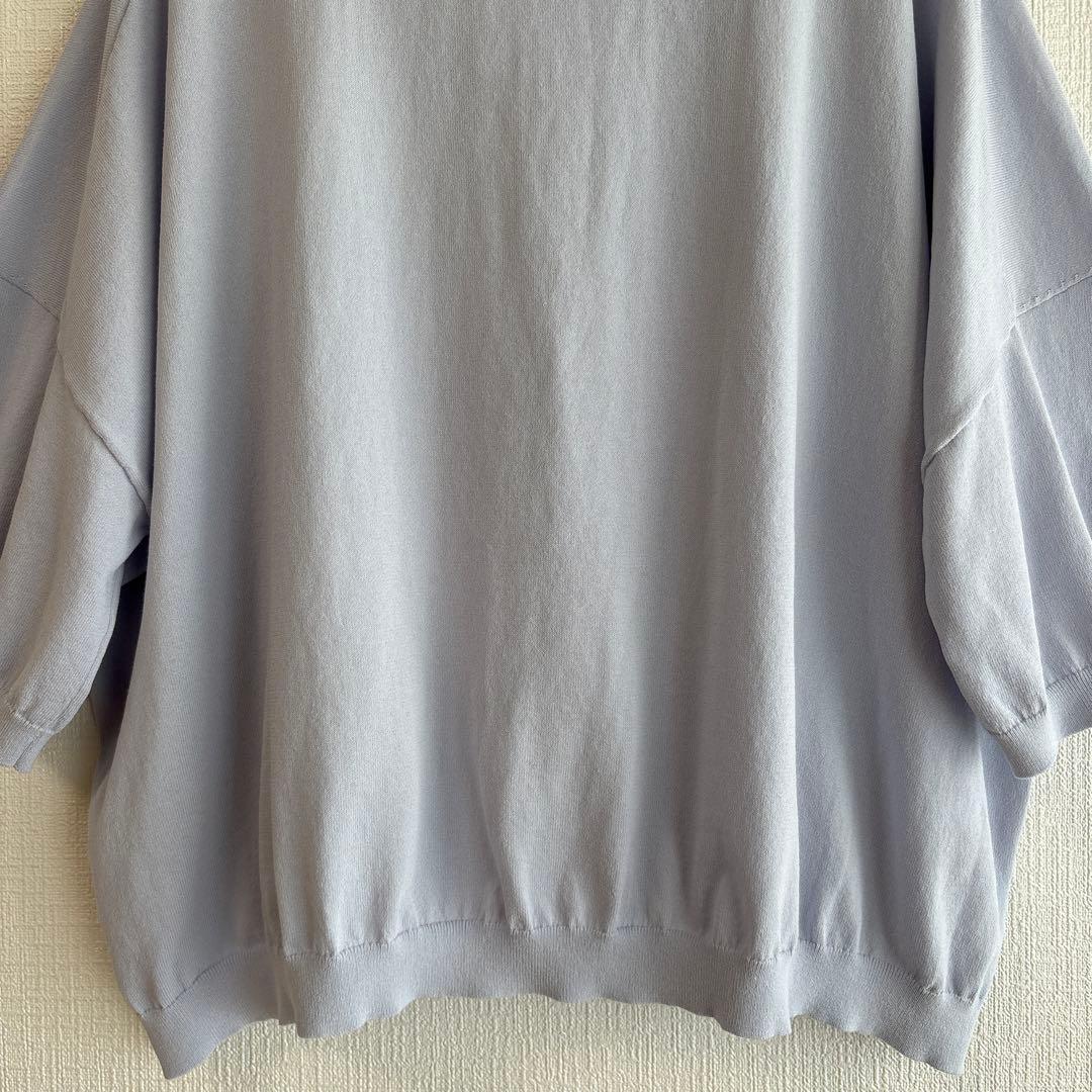 SLOBE IENA スローブイエナ ウォッシャブルニット ポロシャツ