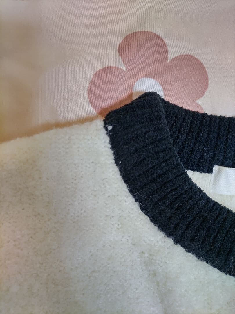 herlipto ☆Boucle Bicolor Knit Jacket