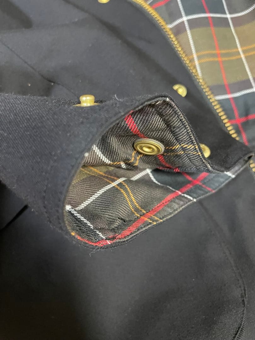 TOMORROWLAND Barbour Bedale ウールコットン ブルゾン