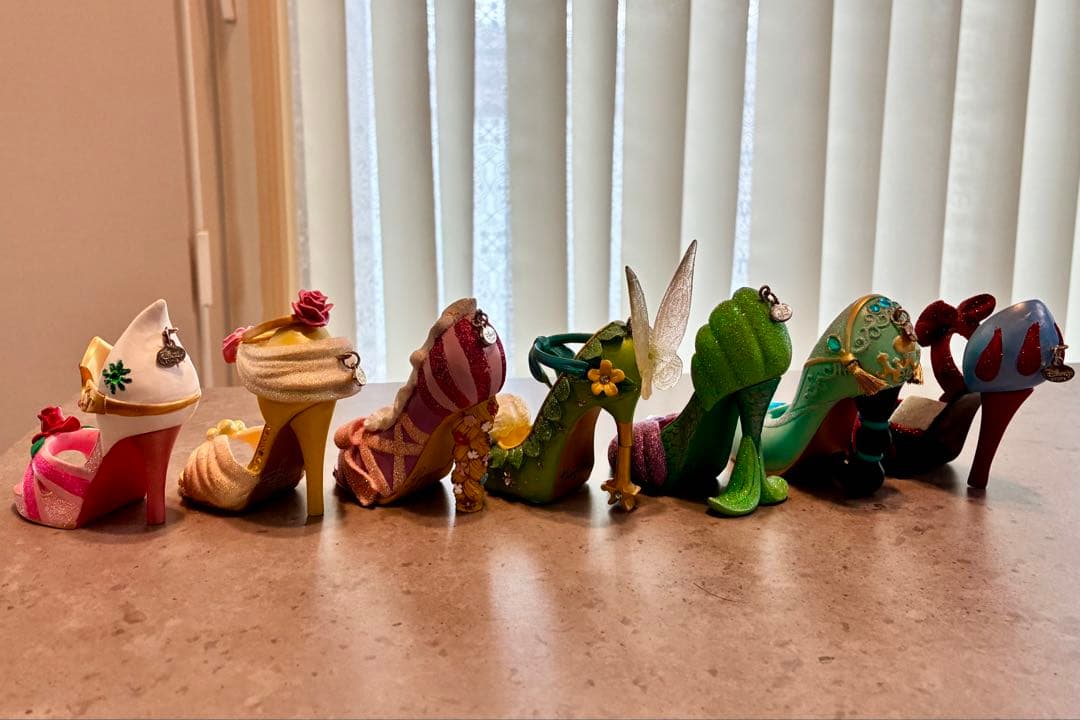 【7種・バラ売り可】ディズニー プリンセス シューズ オーナメント
